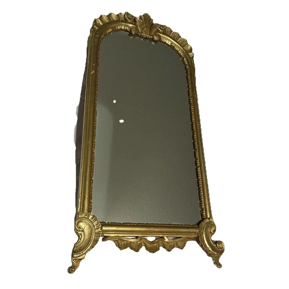 Vintage LaBarge Hollywood Regency Gold Gilt Wood Wall Mirror Mid Century MCMRare